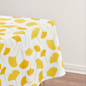 Gele glinkgo Leaf Pattern Tafelkleed (Voorbeeld)