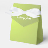 Gele gloed bedankdoosjes (Voorkant Zijde)