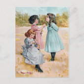 Gele gloed op kin betekent dat je van boter houdt briefkaart (Voorkant)