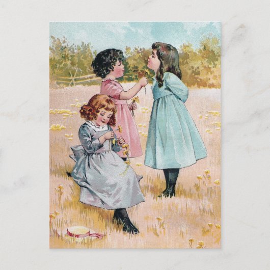 Gele gloed op kin betekent dat je van boter houdt briefkaart (Voorkant)