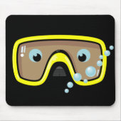 Gele Goggles Muismat (Voorkant)