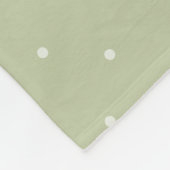 Gele Golden Retriever Kleurrijke bloemen en naam Fleece Deken (Hoek)