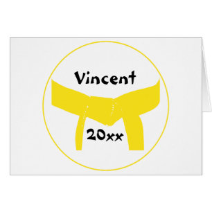 Gele gordel voor martiumarts