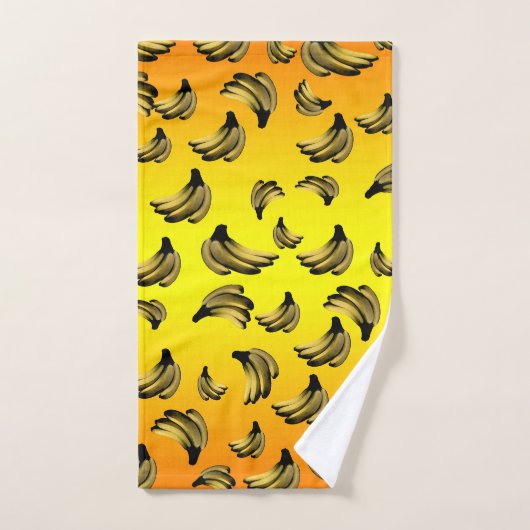 Gele gouden bananen, handdoek (Handdoek)