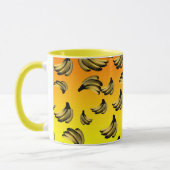 Gele gouden bananen, mok (Links)