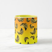 Gele gouden bananen, mok (Midden)