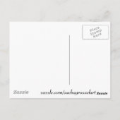 Gele gouden Splendor lily original art Briefkaart (Achterkant)