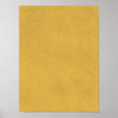  gele goudpapieren stroomgebied poster (Voorkant)