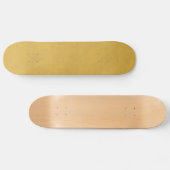  gele goudpapieren stroomgebied skateboard (Horizontaal)