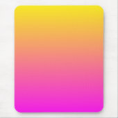 Gele gradiënt muismat (Voorkant)