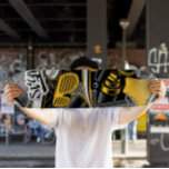 Gele graffiti Style Skateboard | Skateboard Deck<br><div class="desc">Gele graffiti Style Skateboard | Graffiti skateboard - Dit aangepaste Graffiti skateboard biedt iedereen die van skateboarden houdt een uitstekend cadeau.</div>