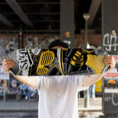 Gele graffiti Style Skateboard | Skateboard Deck