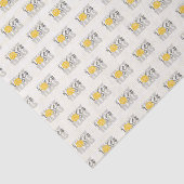 Gele grijze Rose uit Texas Tissuepapier (Detail)