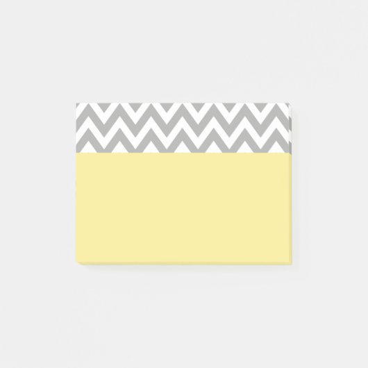 Gele grijze school kantoor post-it notities cadeau post-it® notes (Voorkant)