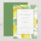 Gele groene luiers en olievrouwen kaart (Voorkant / Achterkant)