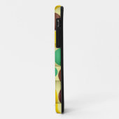 Gele, groene poka-punten naadloze textuur 2 Case-Mate iPhone case (Achterkant/links)