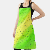 Gele groene stippen schort (Insitu)