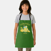 Gele groene zomerlimonade voor citroenkreeft schort (Insitu)