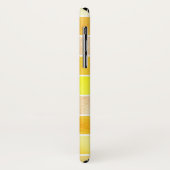 gele grote waterverf achtergrond - waterverf Case-Mate iPhone case (Achterkant/links)