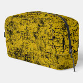 Gele grunge toilettasje (Rechterhoek)