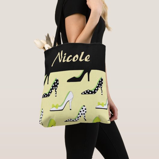  gele hakken chique tote bag (Dichtbij)