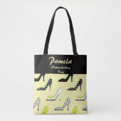 Gele Hakken Homeschooling Diva Tote Bag (Voorkant)