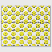 Gele handkogels voor het verpakken van papier (Vlak)