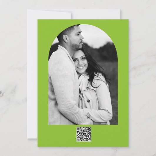 Gele Hart Cactus Fiesta Liefde Dank U Kaart (Achterkant)