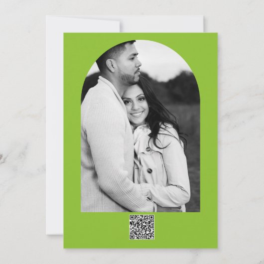 Gele Hart Cactus Fiesta Liefde Dank U Kaart (Achterkant)