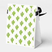 Gele Hart Cactus Fiesta Liefde Trouwen Bedankdoosjes (Achterkant)