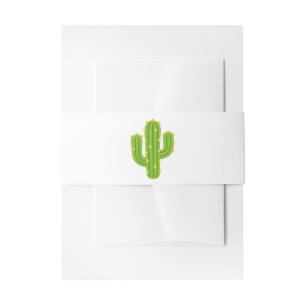 Gele Hart Cactus Fiesta Liefde Uitnodigingen Wikkel