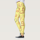Gele harten, Leggings (Links)