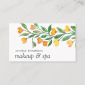 Gele harten | Professionele vrouwelijke herinnerin Afsprakenkaartje (Voorkant)