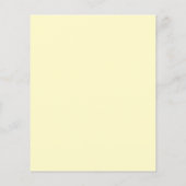 Gele Heart Calender Budget Weddenschap Save the Da (Achterkant)