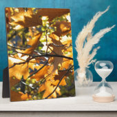 Gele Herfst Fotoplaat (Zijkant)