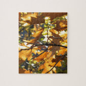 Gele Herfst Legpuzzel (Verticaal)