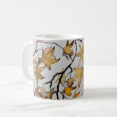 Gele herfstbladeren Mok (Voorkant links)