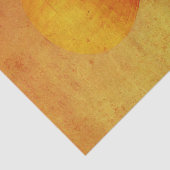  gele heteluchtballon tissuepapier (Detail)