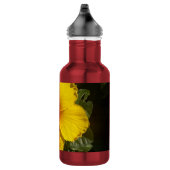 Gele Hibiscus Bloem Waterfles (Rechts)