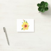 Gele Hibiscus Botanische Kunst Post-it® Notes (Kantoor)