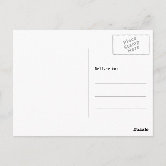 Gele Hibiscus Flower | BRIEFKAART (Achterkant)