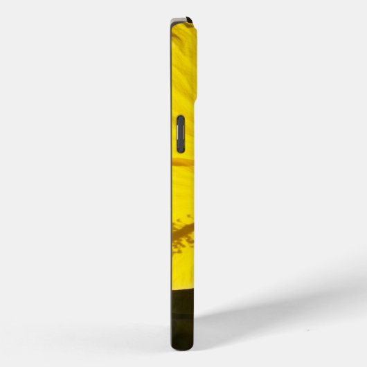 Gele Hibiscus Flower Case-Mate iPhone Case (Achterkant / Rechts)