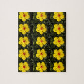 Gele Hibiscus Flower Legpuzzel (Verticaal)