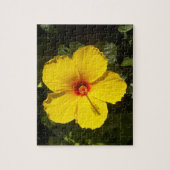 Gele Hibiscus Flower Legpuzzel (Verticaal)