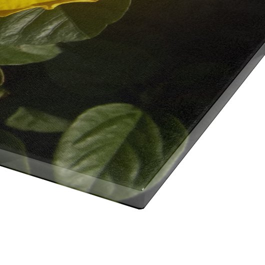 Gele Hibiscus Flower Snijplank (Hoek)