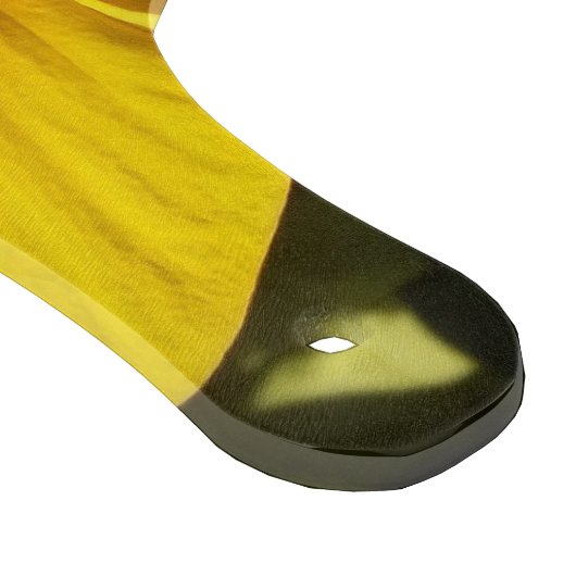 Gele Hibiscus Flower Snijplank (Hoek)