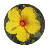 Gele Hibiscus Flower Snijplank (Voorkant)