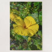 Gele Hibiscus Hawaii State Flower Legpuzzel (Verticaal)