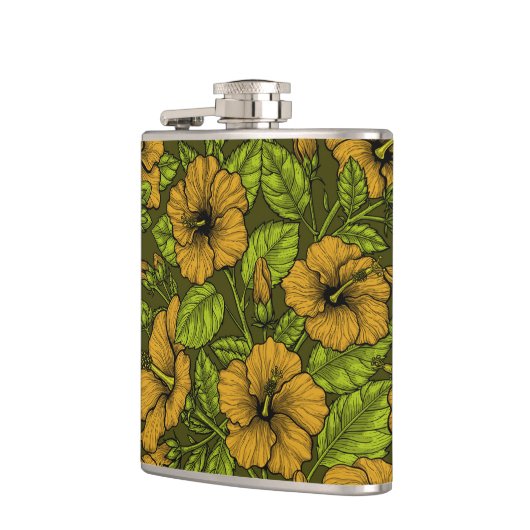 Gele hibiscus heupfles (Links)