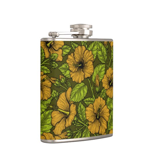 Gele hibiscus heupfles (Rechts)